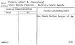 Parker, Albert M. (Secretary)