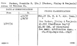 Parker, Franklin E. (Jr.) (Parker, Finley & Benjamin)