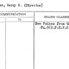 Parker, Harry K. (Director)