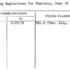 Parking Regulations for Thursday, June 30