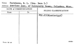 Parkinson, B.L. (Mrs. Dera D.)