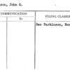 Parkinson, John G.