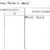 Parkinson, Thelma A. (Miss)