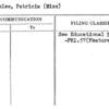 Parmelee, Patricia (Miss)