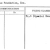 Parnassus Foundation, Inc.