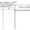 Parsons, Barbara J. (Miss)