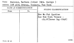 Parsons, Barbara Joiner (Mrs. George)