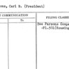 Parsons, Carl B. (President)
