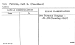 Parsons, Carl B. (President)