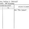 Parsons, Dudley L. (Editor)