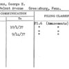Parsons, George H.