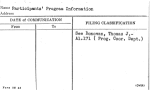 Participants' Program Information