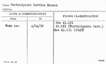 Participants Service Bureau