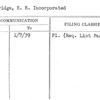 Partridge, E.R. Incorporated