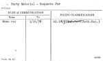 Party Material - Requests for
