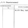 Pascoe, C.F. (Superintendent)
