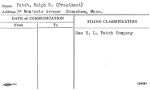 Patch, Ralph R. (President)