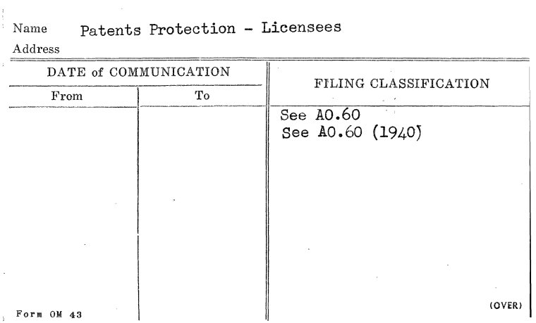 Patents Protection - Licensees - NYPL Digital Collections