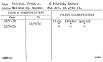 Patrick, Frank A. % Patrick, Lester