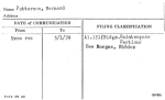 Patterson, Bernard