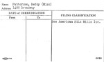 Patterson, Betty (Miss)
