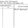 Patterson, Paul (President)