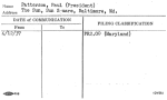 Patterson, Paul (President)
