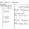 Patterson, Robert J. (Editor)