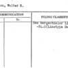 Patterson, Walter B.