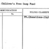 Paulist Children's Free Camp Fund