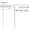 Payne, Frank C.