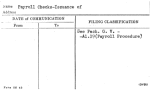 Payroll Checks-Issuance of