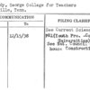 Peabody, George College for Teachers