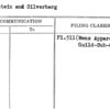 Pearlstein and Silverberg