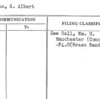 Pearson, G. Albert