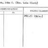 Pearson, John C. (Mrs. Lola Clark)