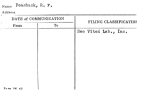 Peasback, R.F.
