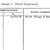 Peck, Joseph J. (Chief Signalman)