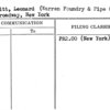 Peckitt, Leonard (Warren Foundry & Pipe Corp.) (Pres)