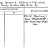 Pedley, Gracean M. (Editor & Publisher)
