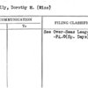 Pengelly, Dorothy M. (Miss)
