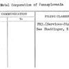 Penn Metal Corporation of Pennsylavania