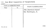 Penn Metal Corporation of Pennsylavania