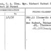 Pennock, C.A. (Gen. Mgr. Richard Hudnut Sales Co. Inc.)