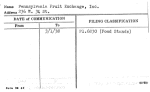 Pennsylvania Fruit Exchange, Inc.