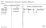Pennsylvania Railroad Traffic Officers
