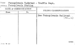Pennsylvania Railroad - Traffic Dept.