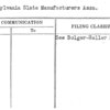 Pennsylvania Slate Manufacturers Assn.