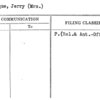 Penque, Jerry (Mrs.)