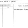 Penterson, Helen F. (Miss)